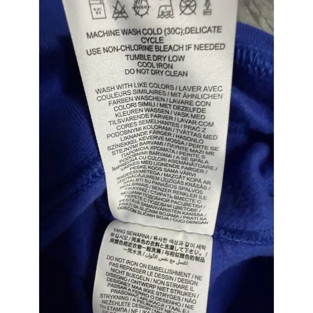 NWT Nike Men's New York Giants G-Men Local Fleece Pullover Hoodie Medium Royal - Picture 6 of 9